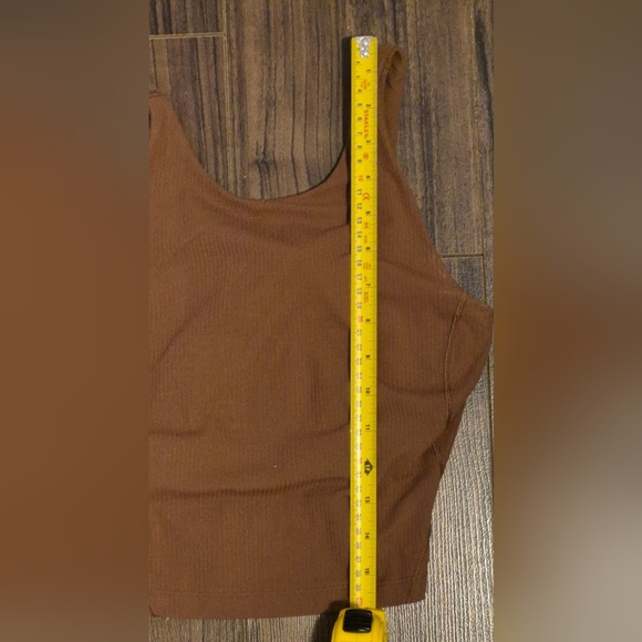 Lululemon Align™ Ribbed High-Neck Tank Top – Roasted Brown | Size 2 - Picture 10 of 10